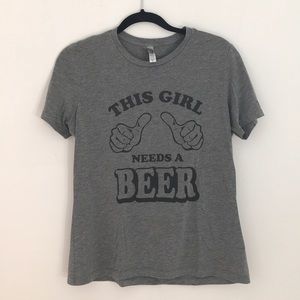 THIS GIRL NEEDS A BEER !!